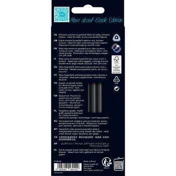 Preview: Faber-Castell Buntstifte Black Edition Skin Tones 12er Kartonetui